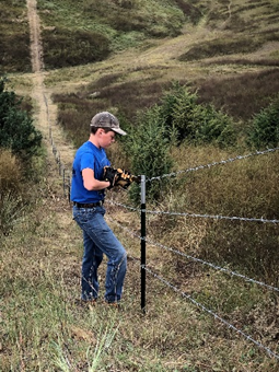 Bekaert’s Cattleman Pro 14-gauge barbed wire 